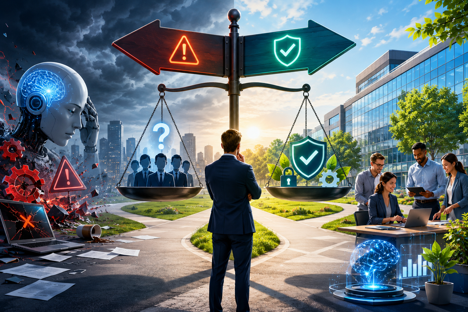 Agents IA en entreprise : qui est responsable quand l'IA se trompe ? Le guide sécurité PME 2026