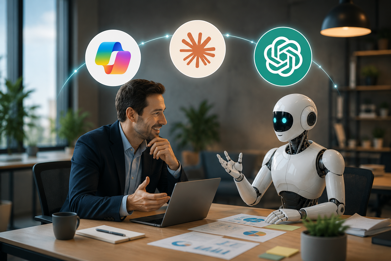 Copilot, Claude, ChatGPT : votre PME a-t-elle besoin d'un « assistant » ou d'un « coéquipier » IA ?