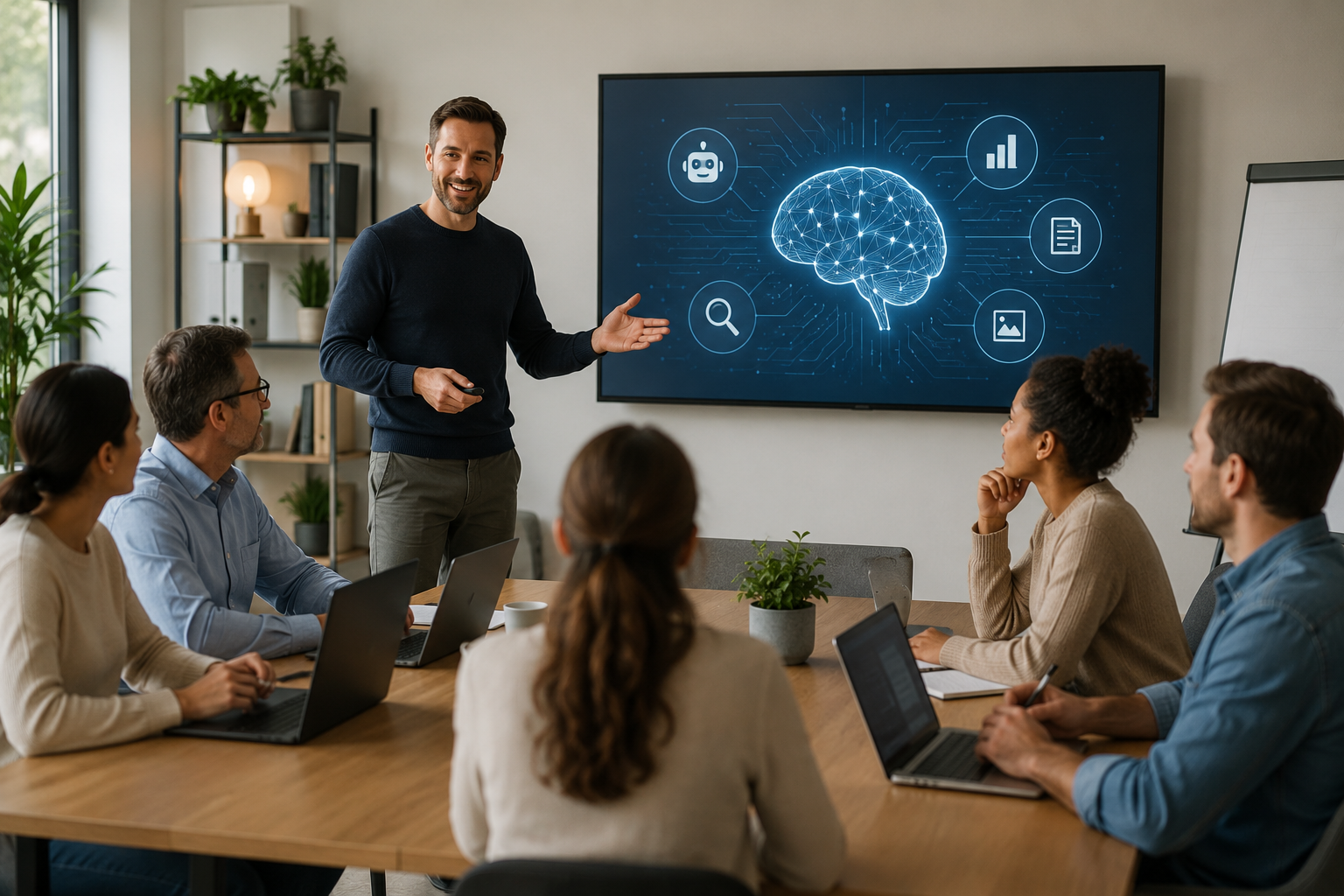 Former ses collaborateurs à l'IA : le guide pratique pour PME qui veulent passer à l'action