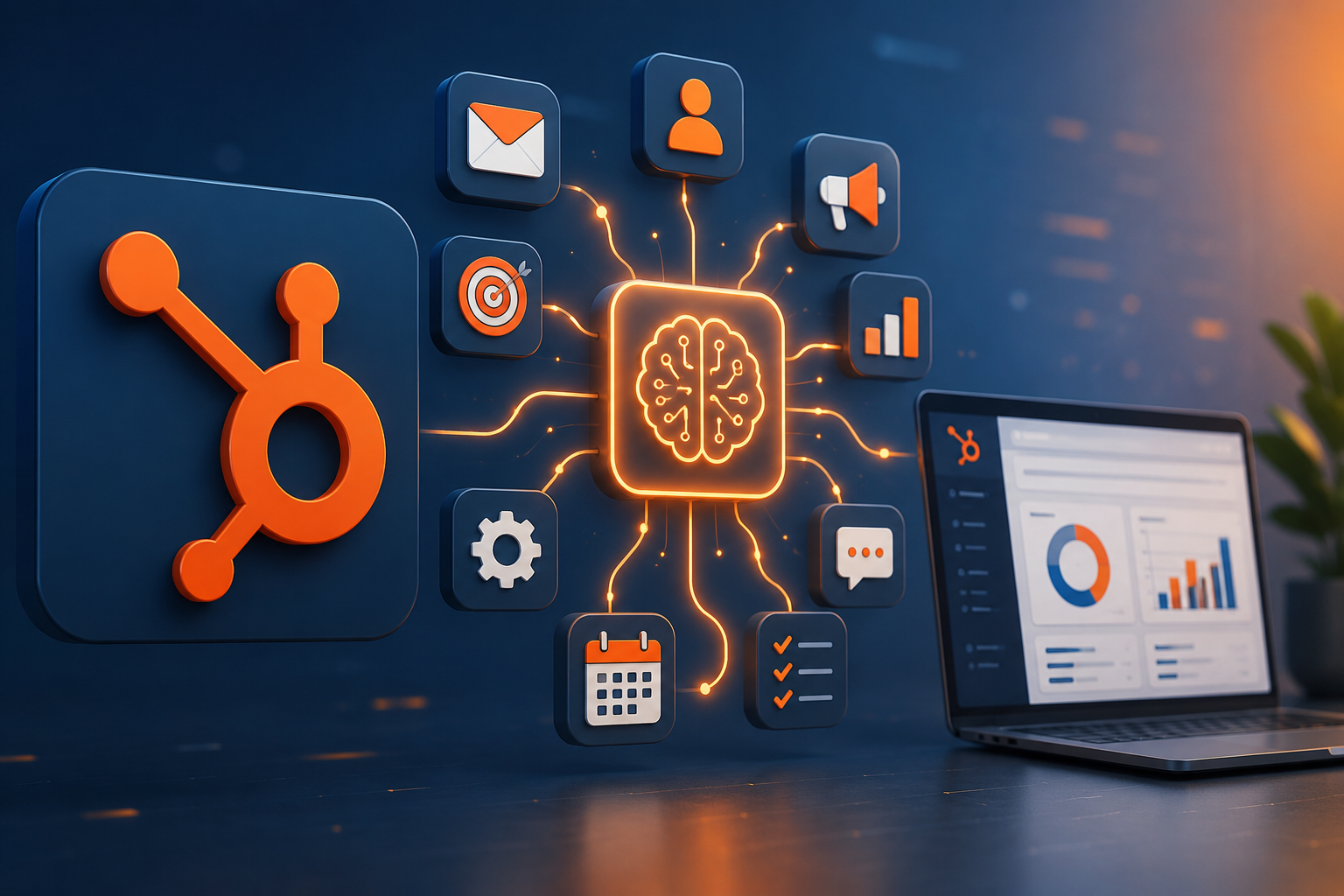 HubSpot + IA : 15 automatisations qui font gagner 2h15 par jour à vos équipes