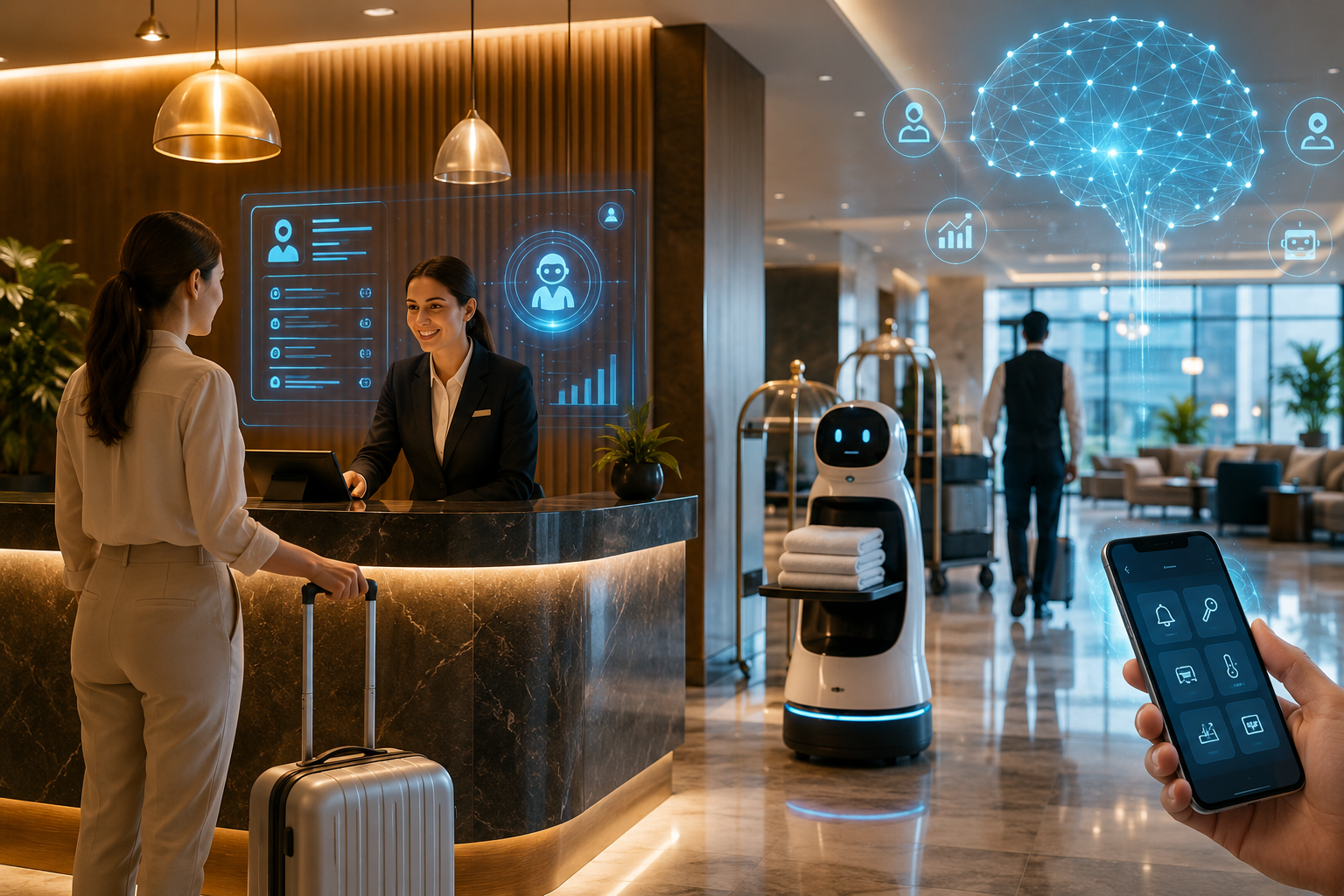IA et Hôtellerie : Comment l'Intelligence Artificielle Transforme Concrètement le Secteur Hôtelier