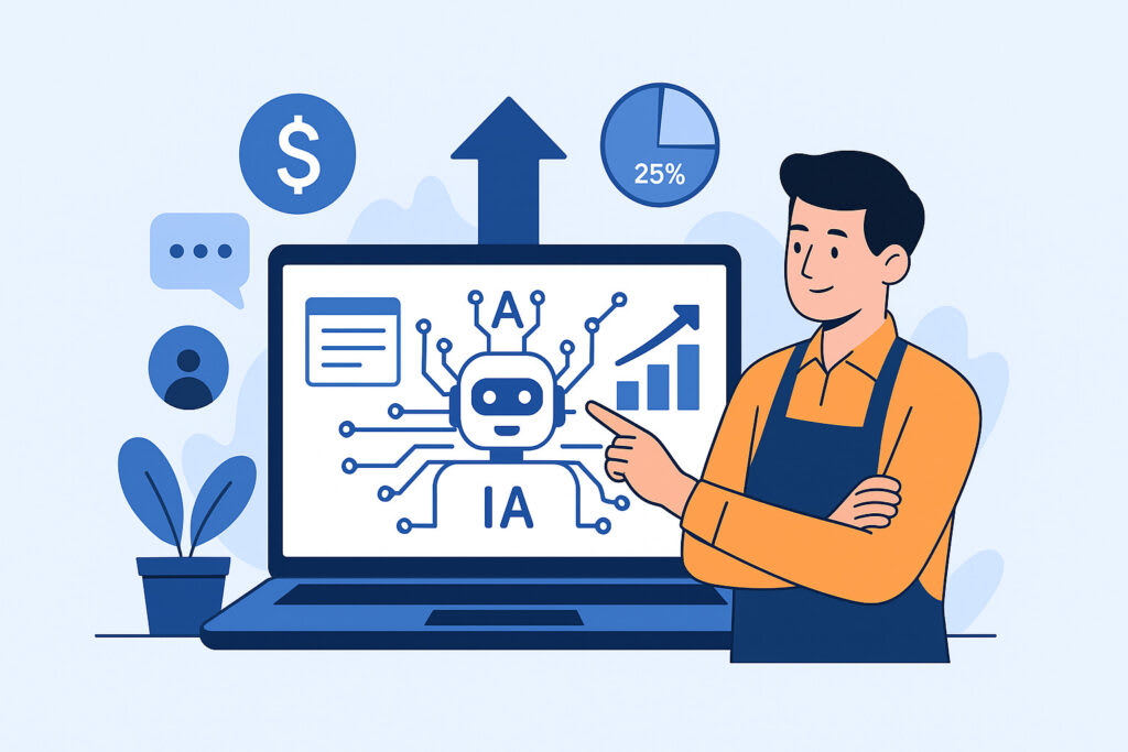 IA pour PME en 2026 : 5 cas d'usage qui génèrent +30% de CA sans recruter