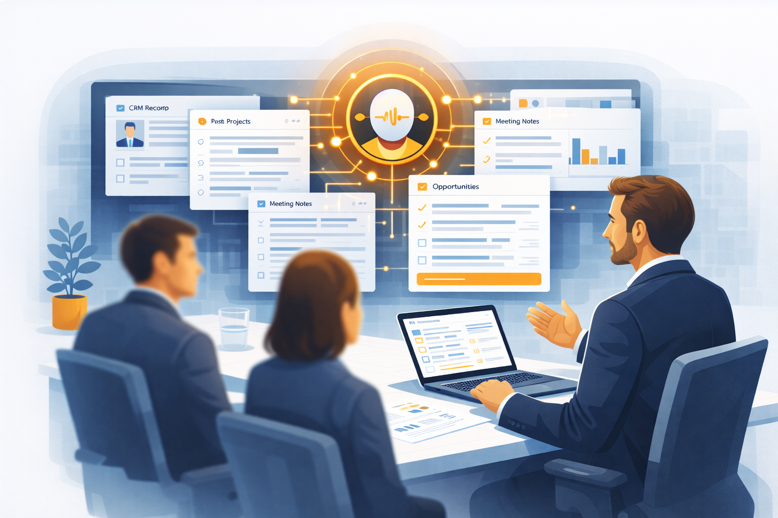 Préparer automatiquement les rendez-vous commerciaux