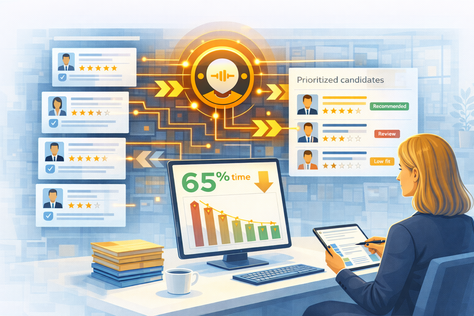 Trier, scorer et prioriser les candidatures entrantes